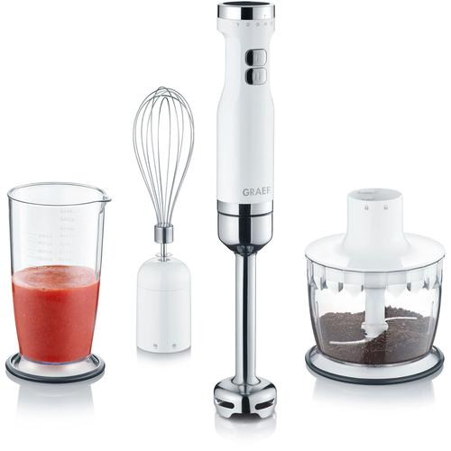 GRAEF Stabmixer ""HB 501"", weiß, B:5,5cm H:40,2cm T:6,5cm, Mixer