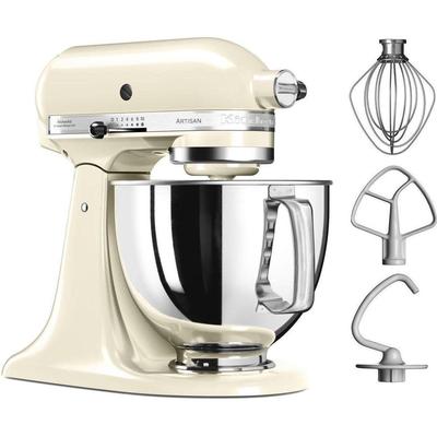 KITCHENAID Küchenmaschine "Artisan 5KSM125EAC" Küchenmaschinen creme beige (creme)