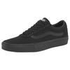 Sneaker VANS "Ward", Gr. 42, schwarz, Textil, sportlich, Schuhe Sneaker low Skaterschuh, aus textilem Canvas-Material