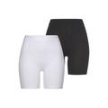 Radlerhose TAMARIS Gr. 34, N-Gr, schwarz-weiß (schwarz, weiß) Damen Hosen Kurze