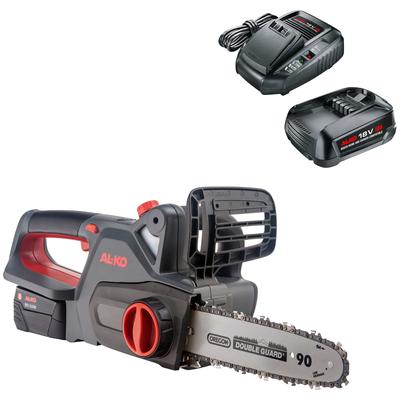 Akku-Kettensäge AL-KO "HOME AND GARDEN COMPATIBLE CS 1825", grau, Kettensägen, 18 V (2,5 Ah Akku), inkl. Akku und Ladegerät Image