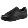Sneaker ARA "AVIO", Damen, Gr. 5 (38), schwarz, Glattleder, sportlich, Schuhe, mit Plateau, G-Weite, Freizeitschuh, Halbschuh, Schnürschuh