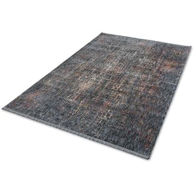 Teppich ASTRA "Ana 213", bunt (bunt, blau), B:80cm H:6mm L:150cm, Kunstfaser, Teppiche, mit Fransen, Vintage, Wohnzimmer Image