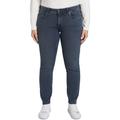 Slim-fit-Jeans TOM TAILOR PLUS Gr. 52, N-Gr, blau (used dark stone blue) Damen Jeans Röhrenjeans