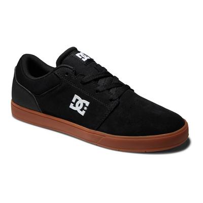 Sneaker DC SHOES "Crisis 2", Gr. 10,5(44), schwarz, Obermaterial: Leder [Kuh] / Futter: Textil / Außensohle: Gummi, Schu