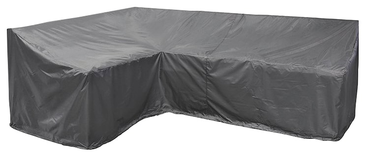 Gartenmöbel-Schutzhülle AEROCOVERS "Loungehülle 270x210x85xH65/90", grau (anthrazit), B:210cm H:85cm L:270cm, Polyester, Planen, Loungehülle 270x210x85xH65/90 cm