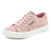 Sneaker ELBSAND "Schnürschuh", Damen, Gr. 36, rosa (rosé), Obermaterial: 100% Textilmaterial. Futter: 100% Textilmaterial. Decksohle: 100% Textilmaterial. Laufsohle: 100% Synthetik, used, unifarben, casual, Schuhe, Schnürhalbschuh, Freizeitschuh aus...