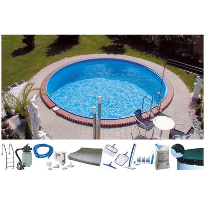 Rundpool MY POOL BWT "PREMIUM", weiß, H:135cm Ø:350cm, Schwimmbecken, Tiefe 1,35 m, in versch, Größen erhältlich Image