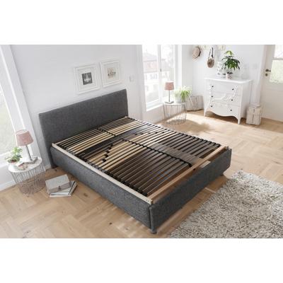 Lattenrost BECO "XXL Luxus Supra", schwarz (naturfarbig, foliert), B:120cm H:5cm L:200cm, Lattenroste, mit Härteverstellung Image