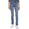 Straight-Jeans TOM TAILOR "Alexa Straight", Damen, Gr. 27, Länge 30, blau (random bleached blau), Denim/Jeans, Obermaterial: 98% Baumwolle, 2% Elasthan, unifarben, casual, gerade lang, Jeans, in 5-Pocket-Form