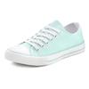 Sneaker LASCANA, Damen, Gr. 38, blau (mint), Obermaterial: 100% Baumwolle. Futter: 100% Baumwolle. Decksohle: 100% Baumwolle. Laufsohle: 100% Synthetik, unifarben, casual, Schuhe Skaterschuh Canvassneaker Sneaker low, Schnürhalbschuh, Freizeitschuh...