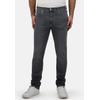 Slim-fit-Jeans BRÜHL "York DO FX", Herren, Gr. 26, EURO-Größen, grau, 89% Baumwolle, 9% Synthetik, 2% Elasthan, unifarben, casual, lang, Jeans 5-Pocket-Jeans, in Dual FX Querstretch Denim