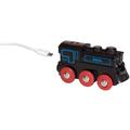 Spielzeug-Eisenbahn BRIO "BRIO WORLD, Schwarze Akkulok mit Mini USB" Spielzeugfahrzeuge schwarz Kinder Ab 3-5 Jahren