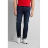 5-Pocket-Jeans BUGATTI, Herren, Gr. 34, Länge 34, blau (dunkelblau used), 82% Baumwolle, 18% Elasthan, Jeans, mit Power Stretch