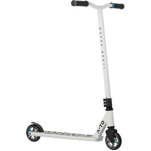 "Stuntscooter A-TO ""Daytona"" Scooter weiß Kinder Roller Scooter"