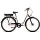 E-Bike SAXONETTE "Advanced Plus" E-Bikes Gr. 45 cm, 28 Zoll (71,12 cm), silberfarben (silberfarben matt) E-Bikes
