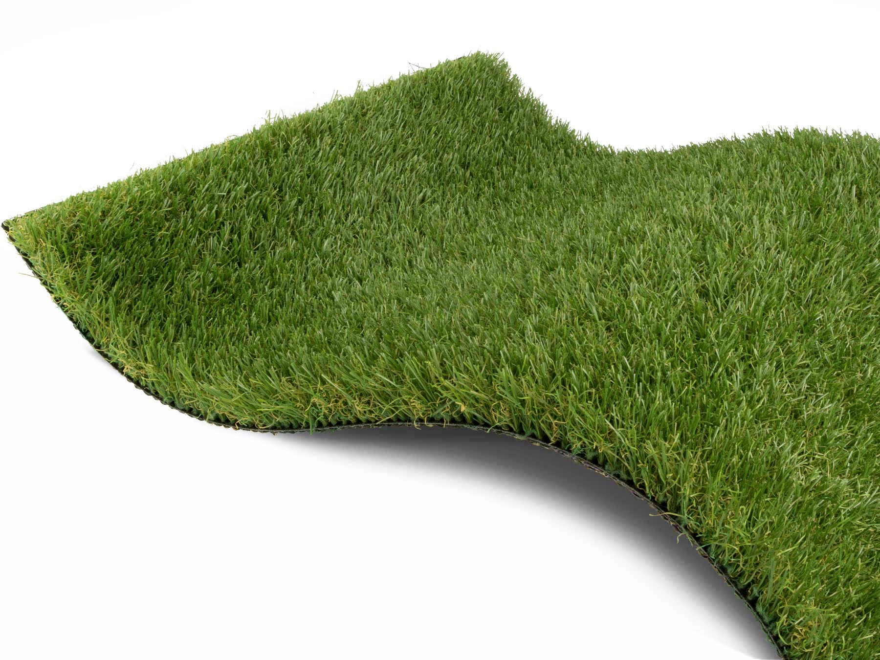 Kunstrasen "Premium ZENIT", grün, B:400cm H:47mm L:250cm, Polyethylen (PE), PRIMAFLOR-IDEEN IN TEXTIL, Teppiche, natürliche Optik, mit Drainagefunktion, ideal für Balkon & Terrasse