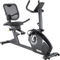 Liege-Heimtrainer MAXXUS "Bike 4.2R" Fahrradtrainer silberfarben (schwarz, silberfarben) Heimtrainer