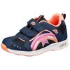 Klettschuh LICO "Freizeitschuh Rainbow V Blinky", Kinder, Gr. 28, blau, Synthetik, Schuhe