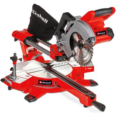 Akku-Kapp-Gehrungssäge EINHELL "TE-SM 36/210 Li - Solo", rot (rot, schwarz), B:53mm H:49mm L:78,2mm, Sägemaschinen Image