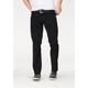 Stretch-Jeans WRANGLER "Durable" Gr. 33, Länge 34, schwarz (black) Herren Jeans Stretch