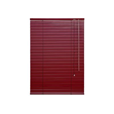 Jalousie LIEDECO "Aluminium-Jalousie" Gr. 28, rot (bordeaux), B:220cm H:160cm, Jalousien, Aluminium