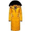 Wintermantel NAVAHOO "Fahmiyaa", Damen, Gr. XS (34), gelb, Oberstoff: 100% Polyester, Futter: 100% Polyester, Wattierung: 100% Polyester, Ärmelfutter: 100% Polyester, Kunstpelz: 90% Polyacryl, 10% Polyester, modisch, figurumspielend kniebedeckend,...