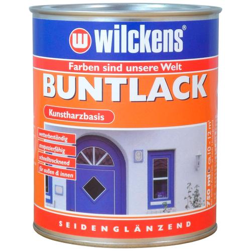 „WILCKENS FARBEN Kunstharzlack „“Buntlack seidenglänzend““ Farben Aromatenfreier Kunstharz-Lack Gr. 0,75 l 750 ml, grau Lacke“