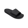 Sandale QUIKSILVER "Rivi Slide Adjust", Gr. 13(46), schwarz (schwarz, grau, schwarz), Obermaterial: Synthetikmaterial / Futter: Textil / Außensohle: TPR, Schuhe