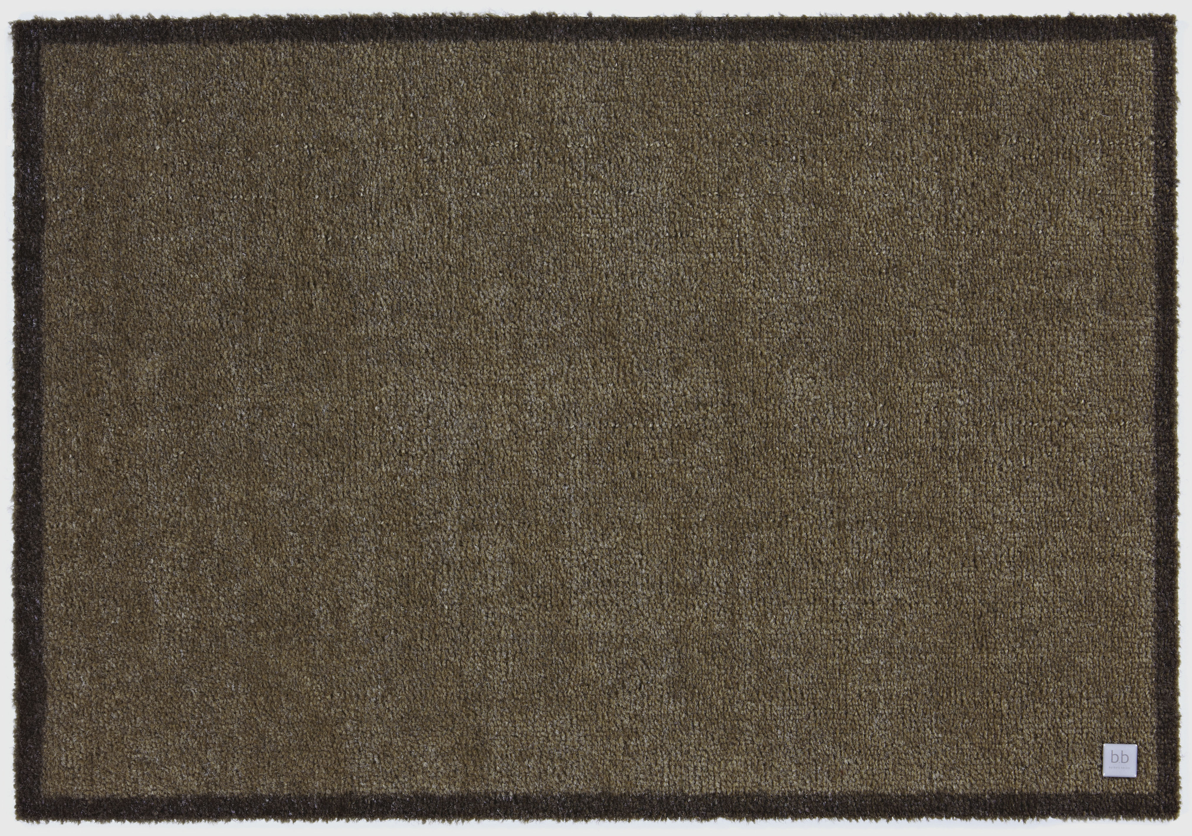 Fußmatte BARBARA BECKER "Touch, Made in Belgium" Gr. 5, beige (sand), B:67cm H:10mm L:170cm, Kunstfaser, Teppiche, Schmutzfangmatte, In- und Outdoor geeignet, waschbar Image