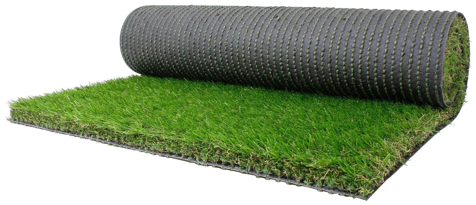 Kunstrasen "FORESTLAND, Made in Spain", grün, B:400cm H:37mm L:200cm, Polyethylen (PE), Polypropylen, PRIMAFLOR-IDEEN IN TEXTIL, Teppiche, natürliche Optik, mit Drainagefunktion, ideal für Balkon & Terrasse Image