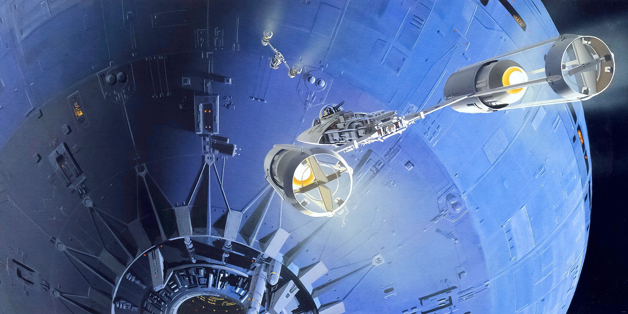 Vliestapete KOMAR, blau (blau, schwarz), B:500m L:250m, Vlies, Tapeten, Kinderzimmer