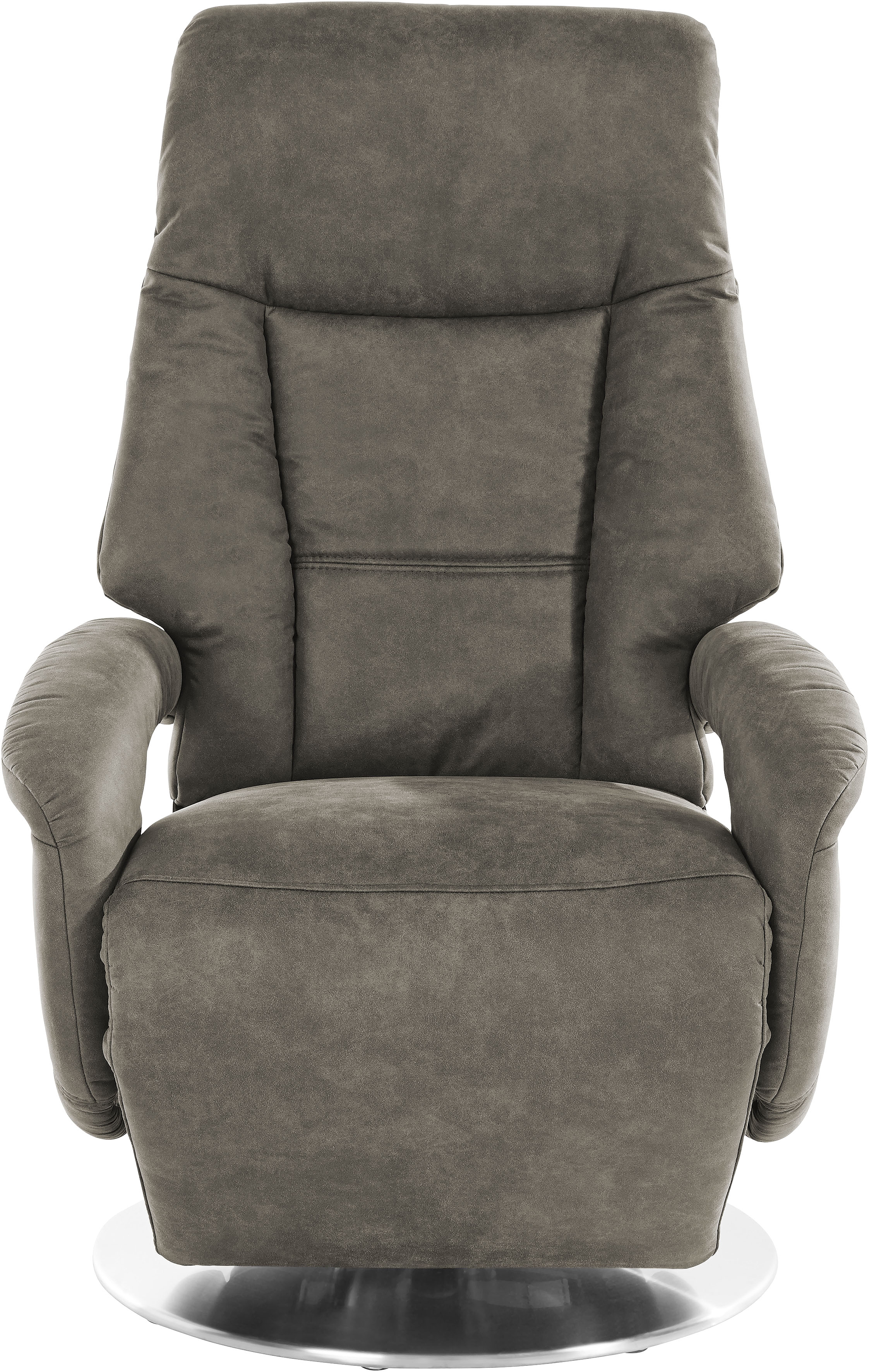 TV-Sessel SIT & MORE "Enjoy", grau (dunkelgrau), B:74cm H:109cm T:77cm, Luxus-Microfaser (100% Polyester);Luxus-Kunstleder;NaturLEDER (echtes Rindsleder), Sessel, Fernsehsessel, in Größe S, wahlweise mit Motor und Aufstehhilfe