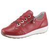 Sneaker ARA "OSAKA", Damen, Gr. 8 (42), rot, Leder, sportlich, Schuhe Sneaker, Freizeitschuh, Halbschuh, Schnürschuh in bequemer Schuhweite G