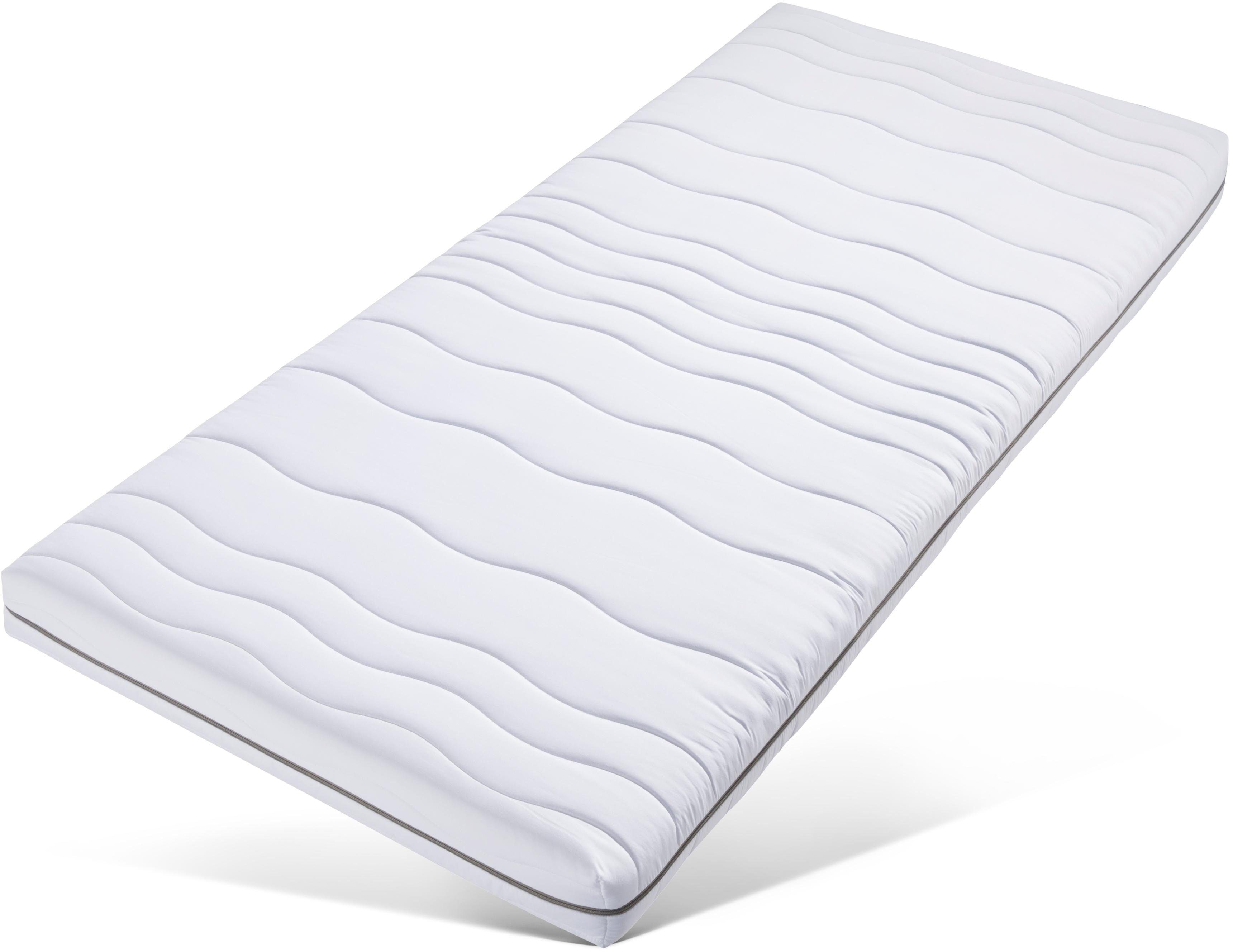 Komfortschaummatratze BECO "Matratze Selection MF, Matratze in 90x200 cm und weiteren Größen", weiß, B:180cm L:200cm, Bezug: 100% Polyester. Steppfüllung: 100% Polyester, Matratzen, Matratze in zwei Höhen 14 oder 22 cm