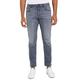5-Pocket-Jeans TOM TAILOR "Josh" Gr. 32, Länge 36, grau (grey denim) Herren Jeans 5-Pocket-Jeans in Used-Waschung