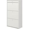 Schuhkipper HAMMEL FURNITURE "Mistral Schuhschrank, Schuhkommode, Schuhaufbewahrung", weiß, B:70cm H:128cm T:32,5cm, Spanplatte, Sideboards, mit drei Schubladen für Schuhe, B: 70 cm, anpassungsbar Designmöbel