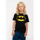 T-Shirt LOGOSHIRT "DC Comics - Batman" Gr. 92, schwarz Mädchen Shirts T-Shirts mit lizenziertem Print