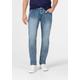 Slim-fit-Jeans TIMEZONE "Slim EduardoTZ" Gr. 30, Länge 30, blau Herren Jeans Slim Fit