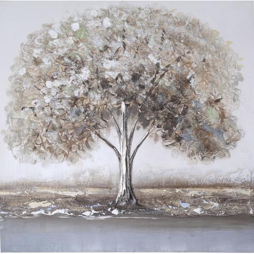 „Leinwandbild HOME AFFAIRE „“Baum““ Bilder Gr. B/H/T: 60 cm x 60 cm x 3 cm, Leinwandbild, bunt Leinwandbilder“