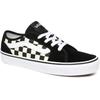 Sneaker VANS "Filmore Decon Checkerboard", Gr. 38, schwarz-weiß (schwarz, weiß), Textil, Leder, bedruckt, mehrfarbig, sportlich, Schuhe Skaterschuh Sneaker low