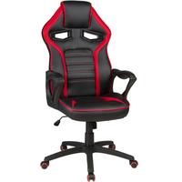 Gaming-Stuhl DUO COLLECTION Splash Stühle schwarz (schwarz, rot) Gamingstühle