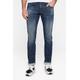 Slim-fit-Jeans HARLEM SOUL "CLE-VE" Gr. 29, Länge 32, blau Herren Jeans 5-Pocket-Jeans