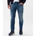 5-Pocket-Jeans BRAX "Style CHUCK" Gr. 34, Länge 30, blau (vintage) Herren Jeans 5-Pocket-Jeans