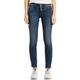 Slim-fit-Jeans TOM TAILOR "Alexa Slim" Gr. 26, Länge 32, blau (random bleached) Damen Jeans Röhrenjeans Bestseller