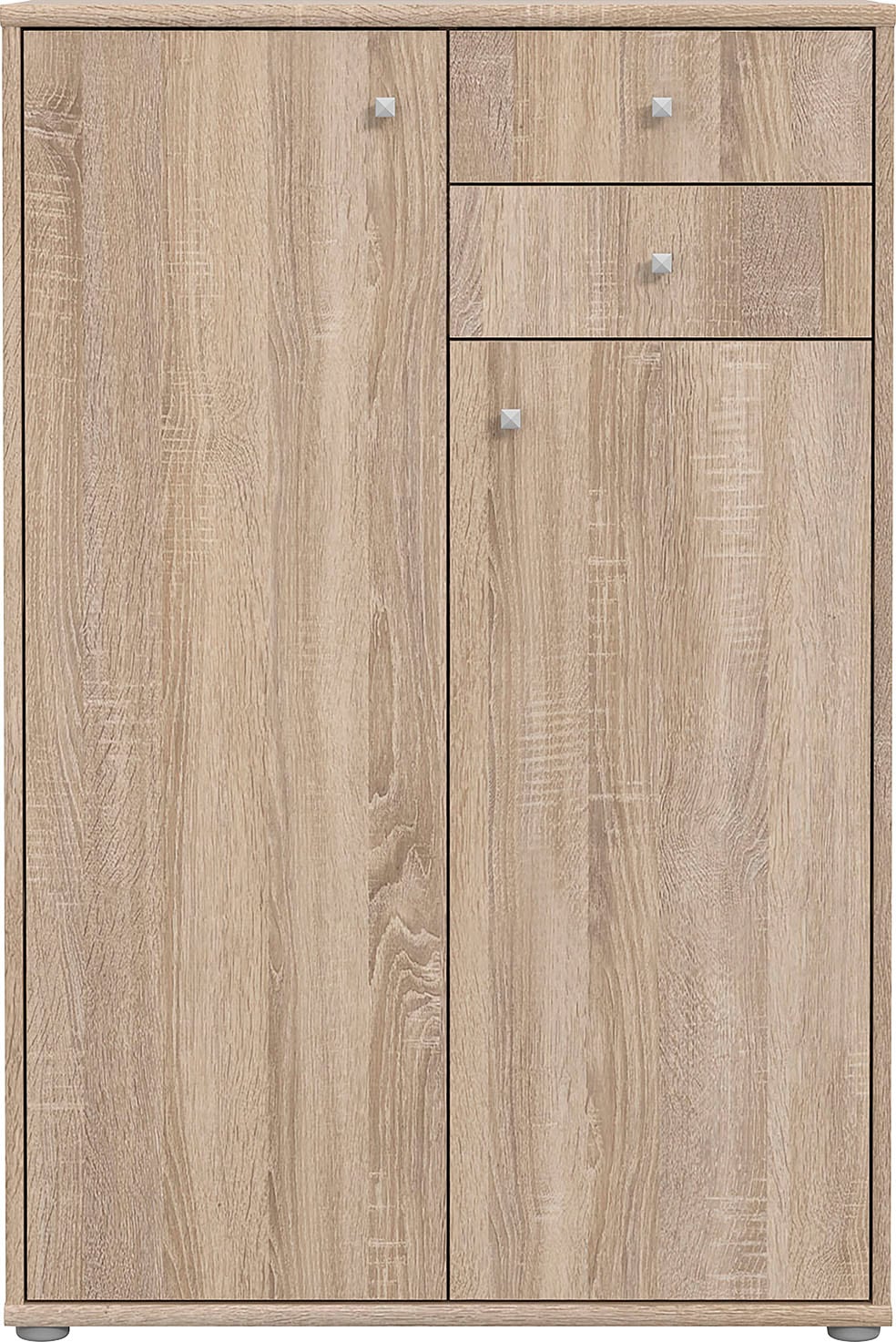 Kommode FORTE "Tempra", braun (sonoma eiche), B:73,7cm H:111,1cm T:34,8cm, Dekorfolie, FSC-zertifizierter Holzwerkstoff, Sideboards, Breite 73,7 cm Image