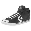 Sneaker CONVERSE "PRO BLAZE STRAP LEATHER", Gr. 38, schwarz-weiß (schwarz, weiß), Leder, sportlich, Schuhe Sneaker high Sneakerboots Skaterschuh