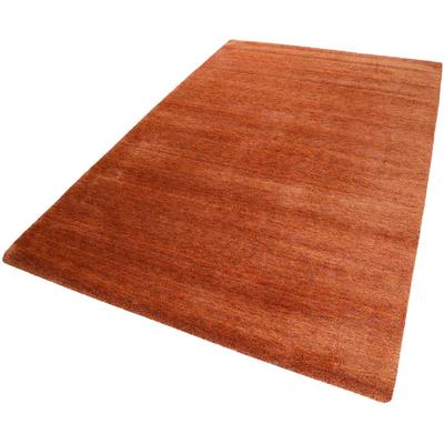 Teppich ESPRIT "Loft ESP-4223" Gr. 1, braun (rost, braun), B:70cm H:20mm L:140cm, Kunstfaser, Teppiche, Wohnzimmer, große Farbauswahl, sehr weicher Flor, dicht gewebt, robust Image