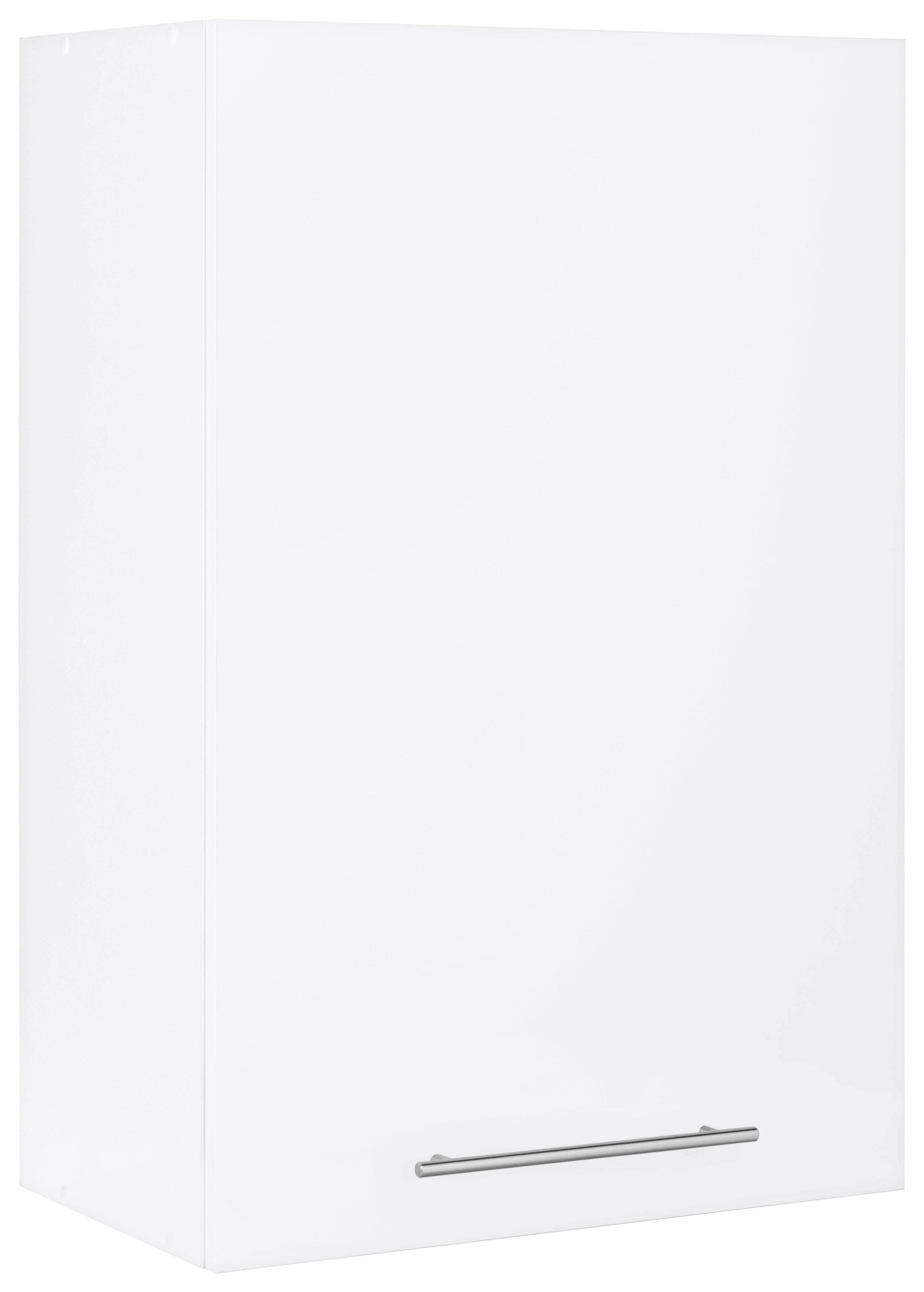 Hängeschrank WIHO KÜCHEN "Flexi2", weiß (front: weiß glanz, korpus: weiß), B:60cm H:90cm T:35cm, Schränke, Breite 60 cm Image