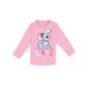 T-Shirt TRIGEMA "TRIGEMA Baby-Shirt mit niedlichem Aufdruck" Gr. 104, pink (candy) Kinder Shirts Langarmshirts